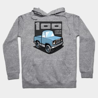 Light Blue - D-100 (1978 - White-Based) Hoodie